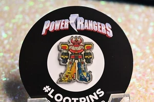 ⚡ 2017 Mighty Morphin Power Rangers Megazord Pin – Loot Crate Exclusive ⚡ - Picture 1 of 3
