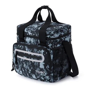 Large Lunch Bag 14L Insulated Lunch Box Lunch Cooler for Men Work Camo - Picture 1 of 8