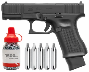 Umarex GLOCK 19 Gen 5 MOS .177 Cal Blowback CO2 Air Pistol 2255230 w/BBs and CO2 - Picture 1 of 12