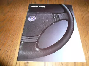 Folleto de ventas grande SAAB 900 y 9000 Series 1988 - vintage - Imagen 1 de 12