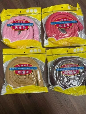 Protectores de bordes y esquinas para muebles de 4 piezas 2M esquinas seguras para niños a prueba de bebés niños Foto 1 de 4
