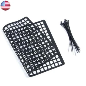Rubber Window Mesh Luggage Net for RC D90 Axial SCX10 TRX4 Wraith Model Car US - Picture 1 of 4