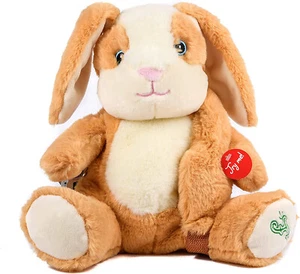 Flappers Canenco Mignon Petit Souple Bunny Rabbit Bébé Sac à Dos Éco Peluche