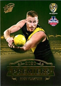 ✺New✺ 2020 RICHMOND TIGERS AFL Premiers Card NICK VLASTUIN - 2 of 25