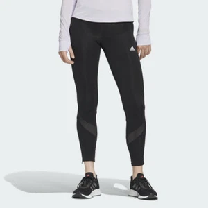 adidas Own The Run Womens Long Running Tights Black Small FS9832 03 msrp $60 - Picture 1 of 6