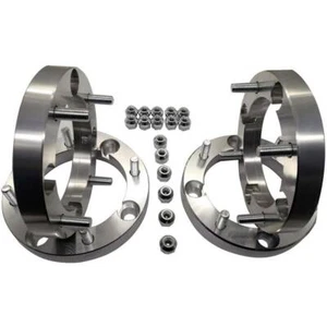 4x Fits Polaris 3/8" Studs To Polaris 12mm Wheel Adapters/Spacers 4x156 1" Thick - Picture 1 of 10