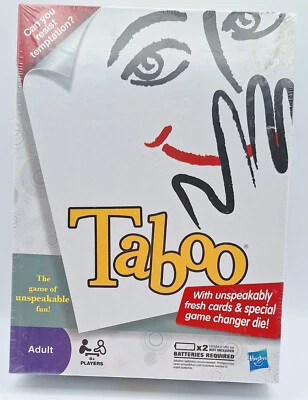 Taboo, The game of Unspeakable Fun,  Factory Sealed Game, GREAT FAMILY FUN - Image 1 of 2