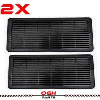 Cubierta de rejilla de techo corredizo para Mercedes W202 W203 W140 W210 W211 W220 negro 2 piezas Foto 1 de 3