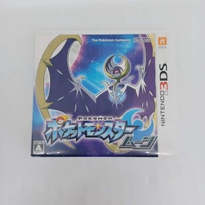 NINTENDO 3DS N3DS Pokemon Moon CIB Japan Import NTSC-J 2016 Tested - Picture 1 of 6
