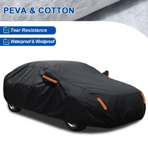 Custom Fit For Ford Mustang Car Cover 6 Layers Soft Liner All Weather Protection - Picture 1 of 12