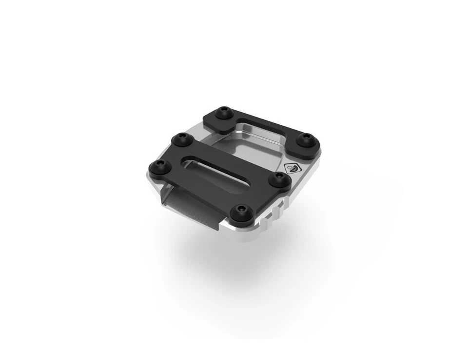 Base Cavalletto Argento Ducabike Per Ducati Desertx 2022 > 2023 - Immagine 1 di 1