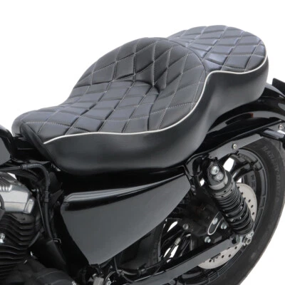 Two-Up Seat for Harley Davidson Sportster Forty-Eight 48 10-20 DB1 - Image 1 of 4