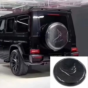 Cubierta de neumático de anillo de rueda de repuesto negra para Mercedes W463 W464 G550 G63 G65 G Wagon - Imagen 1 de 15