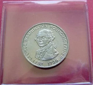 George Washington - Moneta americana famosa anni '60 - Foto 1 di 4