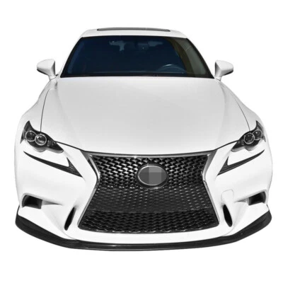 Fit For 2014-16 Lexus IS250 IS350 F-Sport Front Bumper Lip Chin Spoiler Splitter Foto 1 de 4