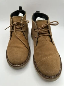 TOMS Herren Mateo Chukka Boot Schnürstiefel Hellbraun Wildleder Desert Boots - Bild 1 von 6