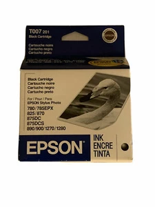 Epson T007 T007201 Inkjet Cartridge Black Printer - Bild 1 von 2