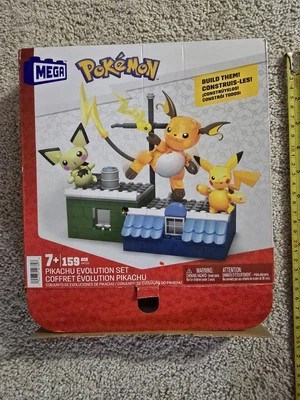 mega pokemon Pikachu Evolution Set - Image 1 of 2