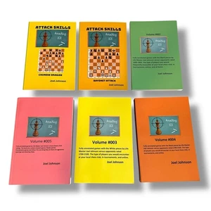 Chess Strategies (Set of 6) Attacking 101 Vol 2-5 Joel Johnson Paperback Bayonet - Bild 1 von 13