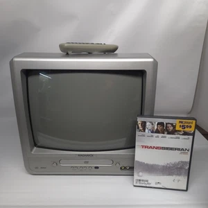 Magnavox 13” TV/DVD Combo Model MWC13D6 Television With Remote And Dvd Tested - Picture 1 of 17