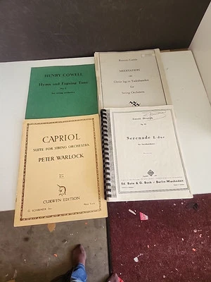 Capriol Suite - Peter Warlock Orchestra Sheet Music & 3 Others - Image 1 of 4
