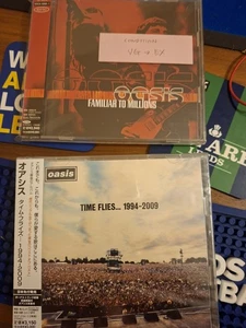 Oasis Japanese Cds Familiar To Millions And Time Files  - Picture 1 of 2