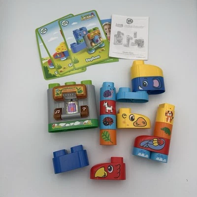 LeapFrog LeapBuilders Safari Animals Interactive Learning 16 pcs Blocks Play Set - Image 1 of 4