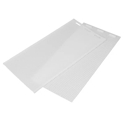 2PCS 5.4mm Silicone Beeswax Foundation Sheet Manual Beeswax Press Embosser LS - Image 1 of 4