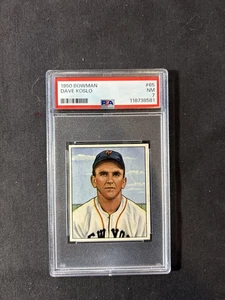 1950 Bowman #65 Larry Koslo grade 7 - Picture 1 of 2