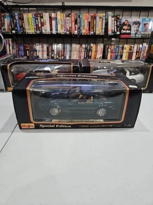 AX333 MAISTO EDICIÓN ESPECIAL 1/18 CHEVROLET CORVETTE CUPÉ 1996 REF 31840 VERT Foto 1 de 4