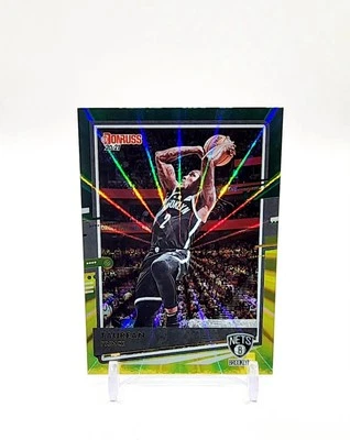2020-21 Panini Donruss Taurean Prince Green Yellow Holo Laser No. 121 - Image 1 of 2