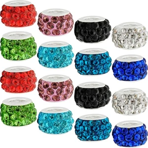 200 Pezzi Accessori Perline Braccialetti Distanziali Perline per Bracciali Distanziatori - Foto 1 di 12