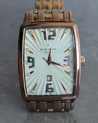 ⌚Reloj de cuarzo suizo Romanson MODISH DM5127MM. Resistente al agua. Cristal de zafiro⌚ Foto 1 de 4