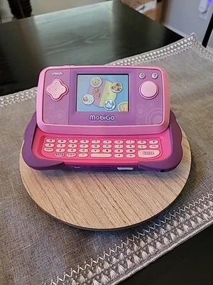 Vtech MobiGo Handheld Touch Learning System Pink Tested Works - Image 1 of 4
