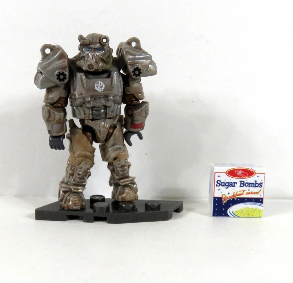 MEGA Construx Fallout T-60 Power Armor Sugar Bombs Figure Only