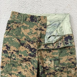 USMC Marines Combat Utility Trousers Pants Woodland MARPAT Small-Regular  28x32 - Picture 1 of 14