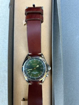 Seiko SARB017 Alpinist Automatic Watch | Box & Papers | 3 Straps, 2 Original | - Image 1 of 4