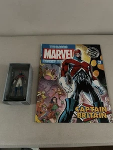 Eaglemoss Classic Marvel Figurine Collection - Captain Britain 21 Complete - Picture 1 of 1