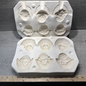 Vintage 1995 Donas Victorian Angel Ornaments 1342 Keramik Stülpform  - Bild 1 von 8