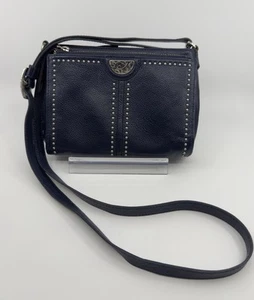 Brighton Pretty Tough Navy City Organizer Crossbody 335 Original - Picture 1 of 12