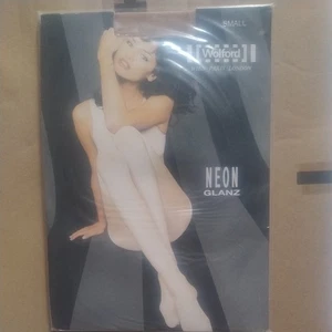 Wolford Neon Glanz Tights, Size Small in Cosmetic - Picture 1 of 4