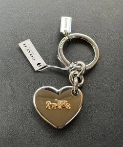 Kutsche Pferd & Kutsche Herz Taschenanhänger F35133 Silber Neu mit Etikett - Bild 1 von 2