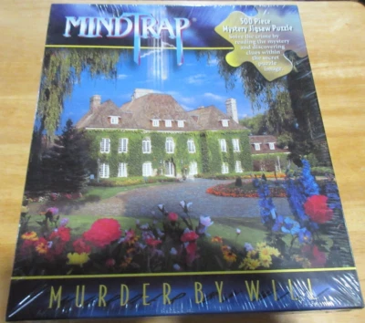 Rompecabezas MindTrap Misterioso Asesinato por Will 500 Piezas De Colección 1997 SELLADO Foto 1 de 4