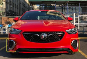 Conjunto de cubierta de parachoques 2x luz antiniebla derecha derecha apta para Buick Regal Sportback GS 2018-2020 - Imagen 1 de 24