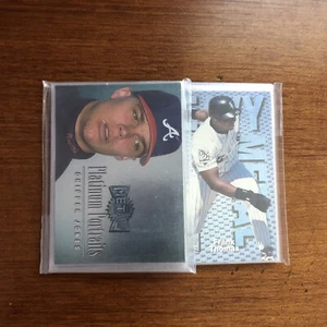 1996 Metal Universe Heavy Metal & Premium Portraits Baseball Sets Lot - Picture 1 of 5