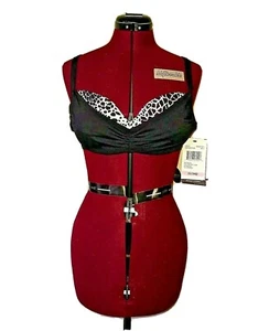 Coco Reef Diva Power Bikini Top 32/34D Underwire Harmony Mix Animal Print - Picture 1 of 8