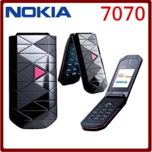 Original Nokia 7070 Prism 100% 2G GSM 900 / 1800 Flip Cell Phone UNLOCKED - Picture 1 of 4