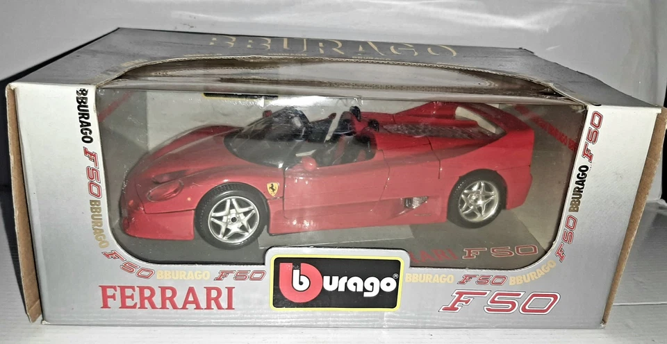FERRARI F50 1995 COD.3352 BURAGO SCALA 1/18 - Immagine 1 di 1