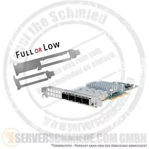 Supermicro AOC-STG-I4S Intel Quad Port 10Gb 10GbE SFP+ PCIe Intel XL710-AM1 - Picture 1 of 7