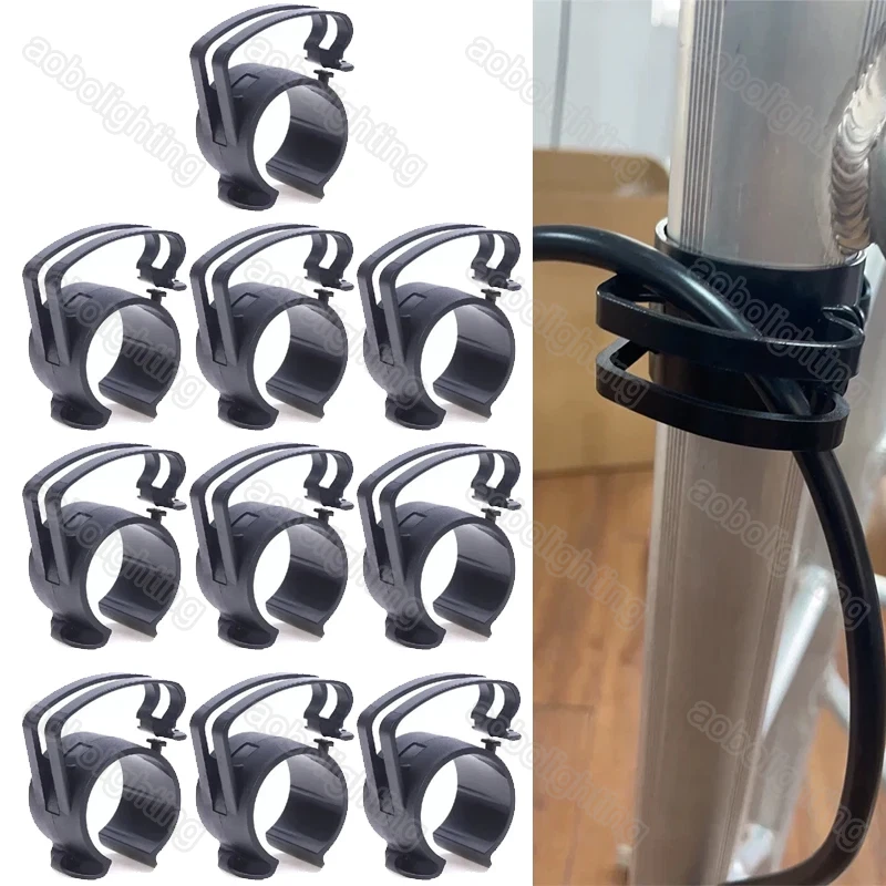 10x stage lighting Cable Plastic Clips Truss Plastic fixing clip truss Buckle DJ - Image 1 of 4